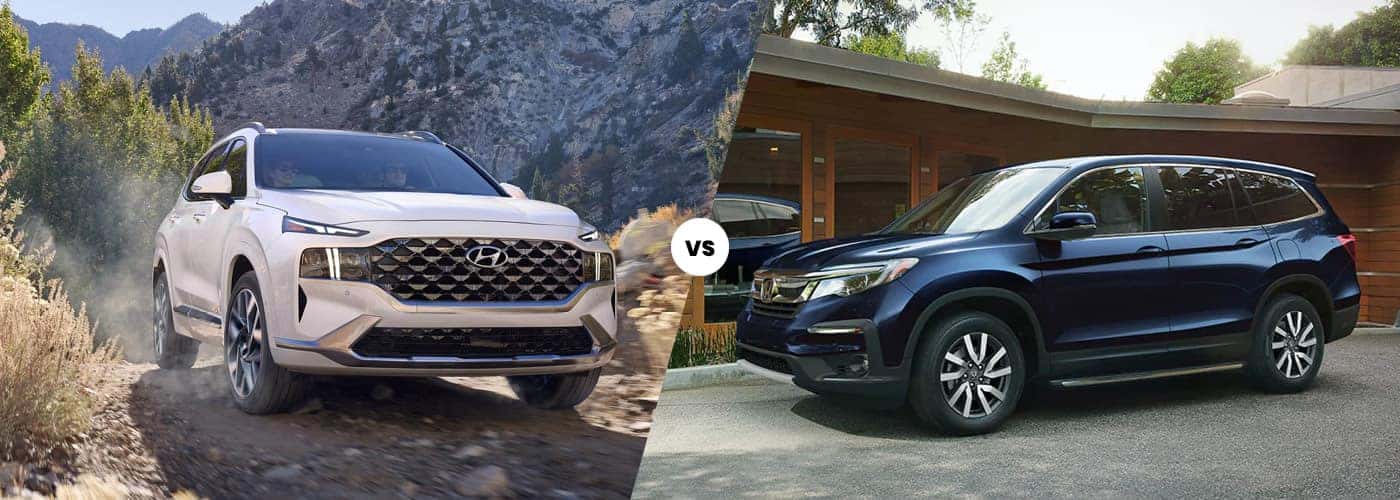 2021 Hyundai Santa Fe vs. Honda Pilot Allen Samuels Hyundai