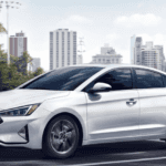 2020 Hyundai Elantra SEL trim in city
