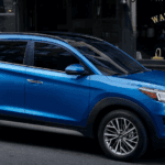 2020 Hyundai Tucson parked on city street