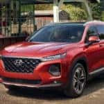 2020 Hyundai Santa Fe Parked