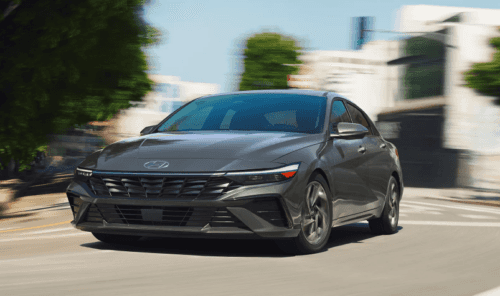 2025 Hyundai Elantra Driving