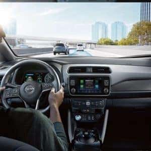 2021 Nissan Leaf Interior