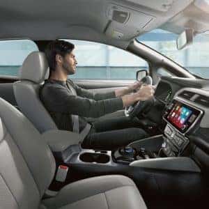 2021 Nissan Leaf Interior