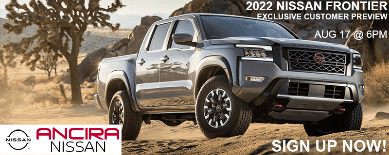 2022 Nissan Frontier Exclusive Customer Preview
