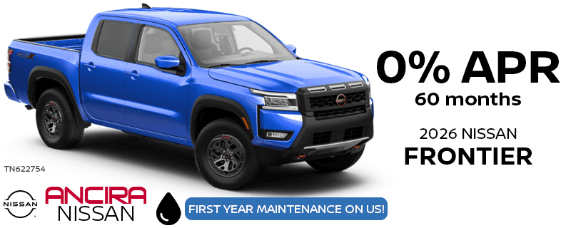 2026 Frontier June 0 Percent APR Special in San Antonio - Ancira Nissan
