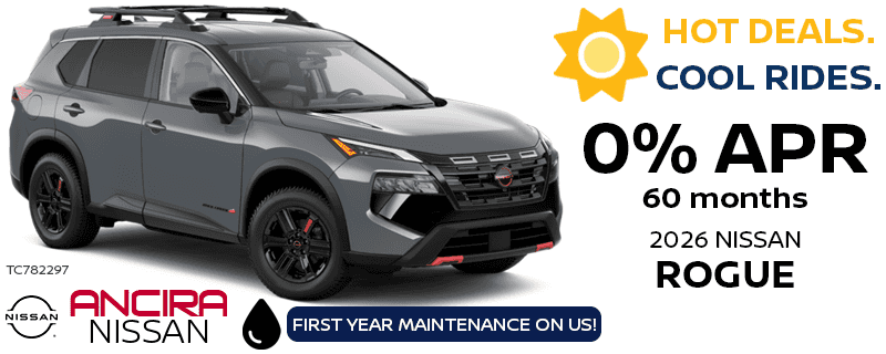 2026 Rogue August 0 Percent APR Special in San Antonio - Ancira Nissan