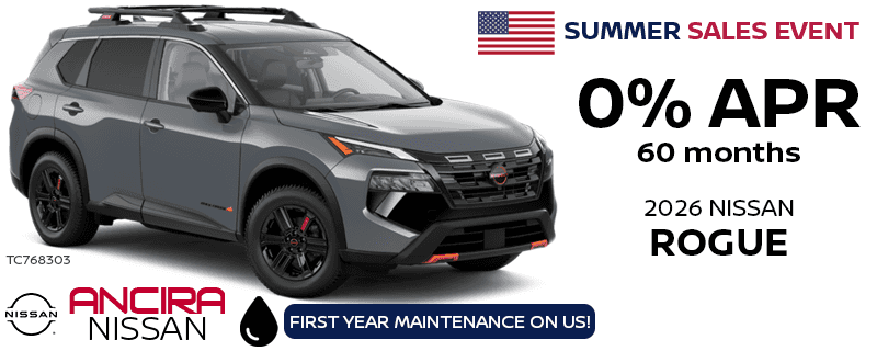 2026 Rogue 4th of July 0 Percent APR Special in San Antonio - Ancira Nissan