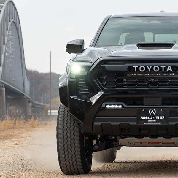 anderson webers 2025 tacoma trd pro by the mississippi bridge