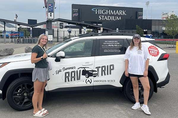 ava bradley winner of anderson weber's 2024 epic summer rav trip