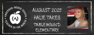 anderson weber toyota's august teacher of the month halie takes