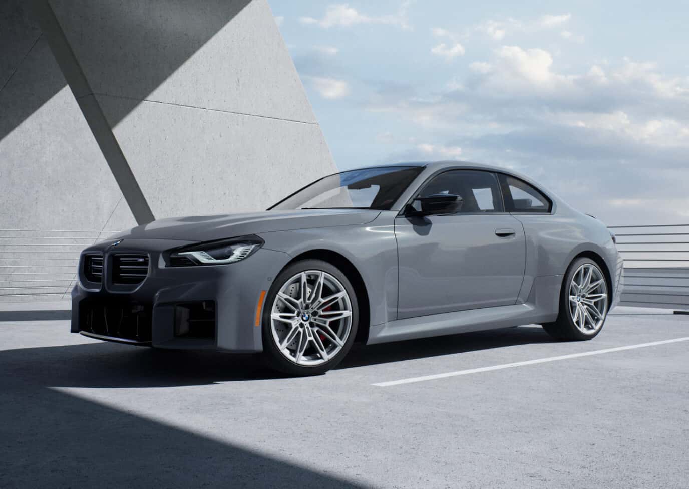 BMW Sedan Close Up