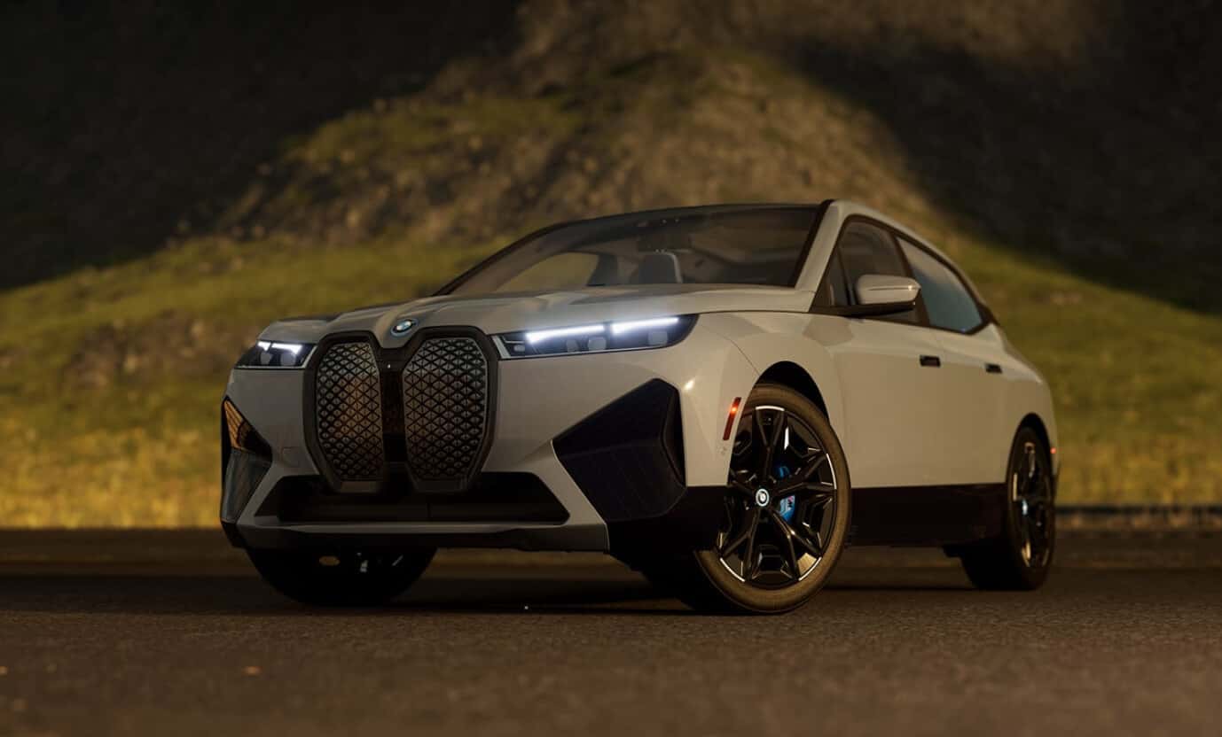 Tan BMW iX