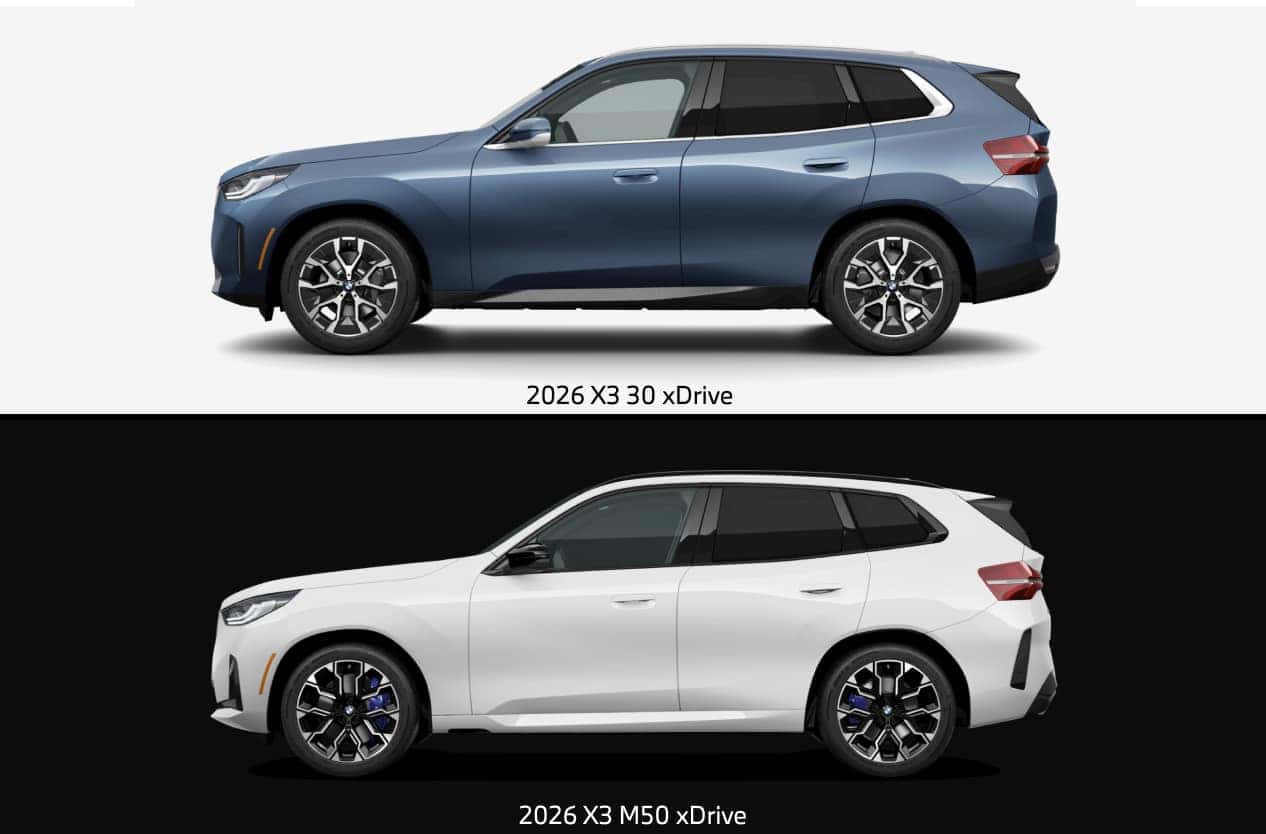 BMW X3 MPG by Engine
