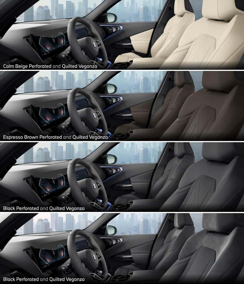 2026 BMW X3 Interior Color Options