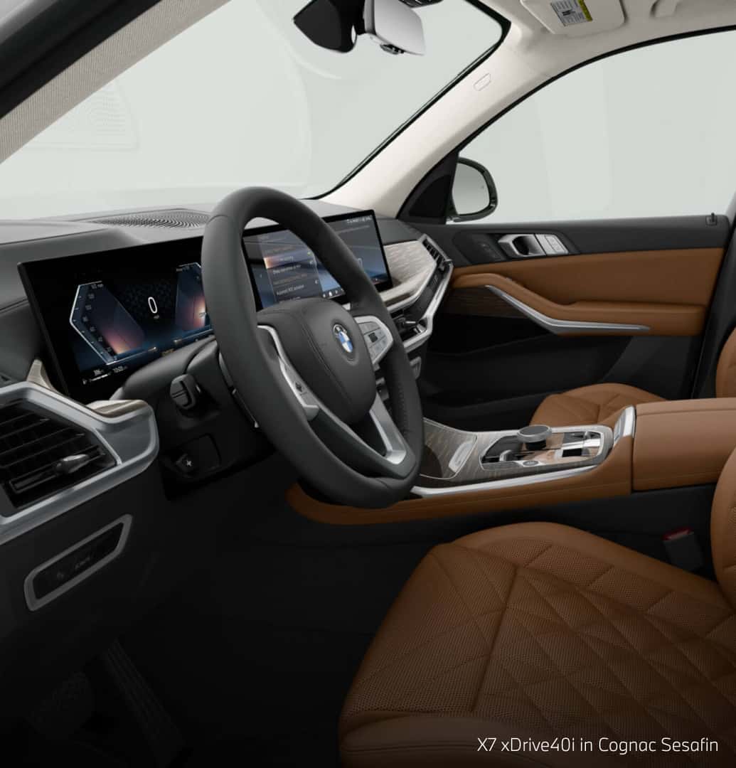 BMW X7 INTERIOR AND SEATING