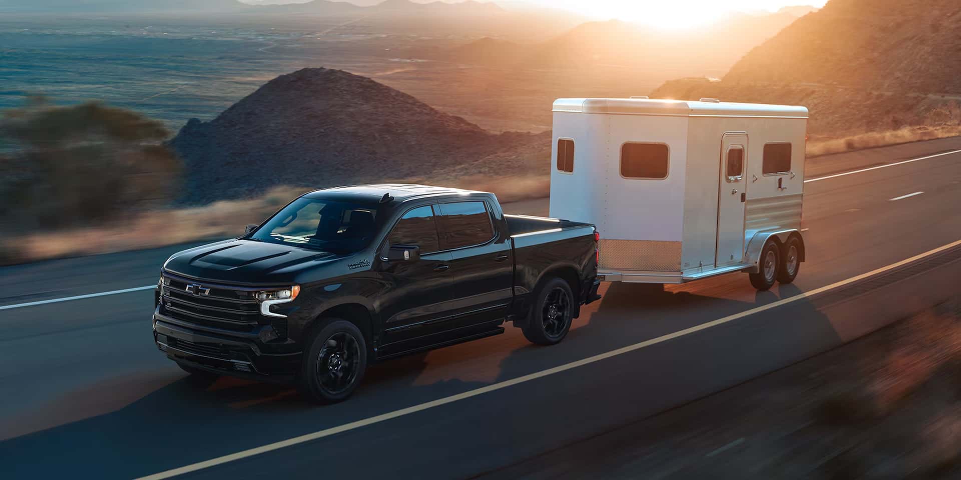 Chevy Silverado towing