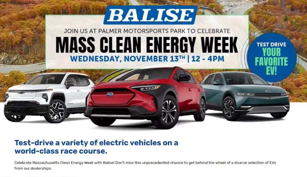 Driving into Massachusetts Clean Energy Week!