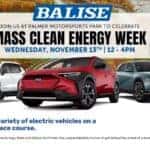 Driving into Massachusetts Clean Energy Week!