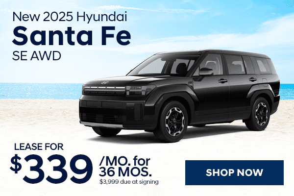 New 2025 Hyundai Santa Fe SE AWD