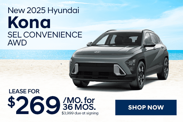 New 2025 Hyundai Kona SEL Convenience AWD