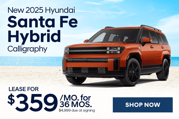 New 2025 Hyundai Santa Fe Hybrid Calligraphy