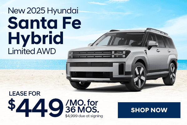 New 2025 Hyundai Santa Fe Hybrid Limited AWD