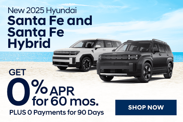 New 2025 Hyundai Santa Fe and Santa Fe Hybrid