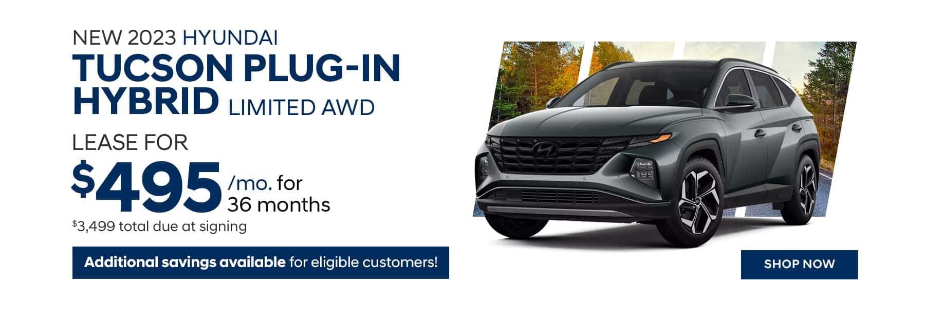New 2023 Hyundai Tucson Plug-in Hybrid Limited AWD