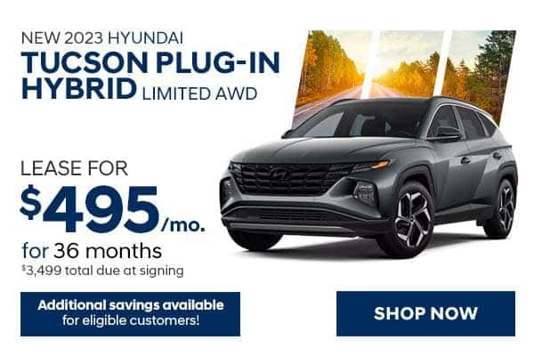 New 2023 Hyundai Tucson Plug-in Hybrid Limited AWD