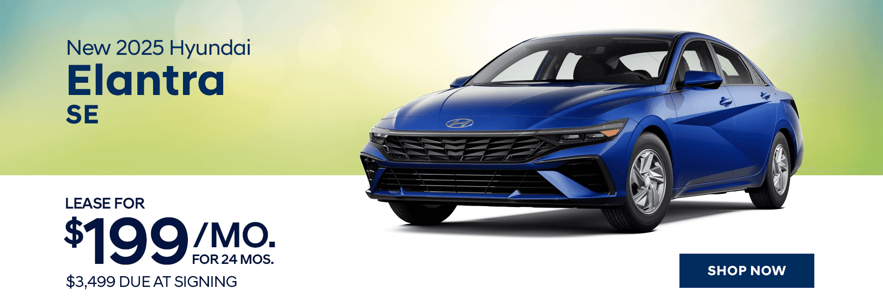 New 2025 Hyundai Elantra SE