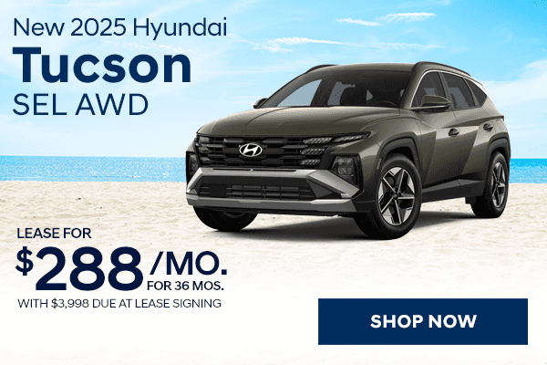 New 2025 Hyundai Tucson SEL AWD