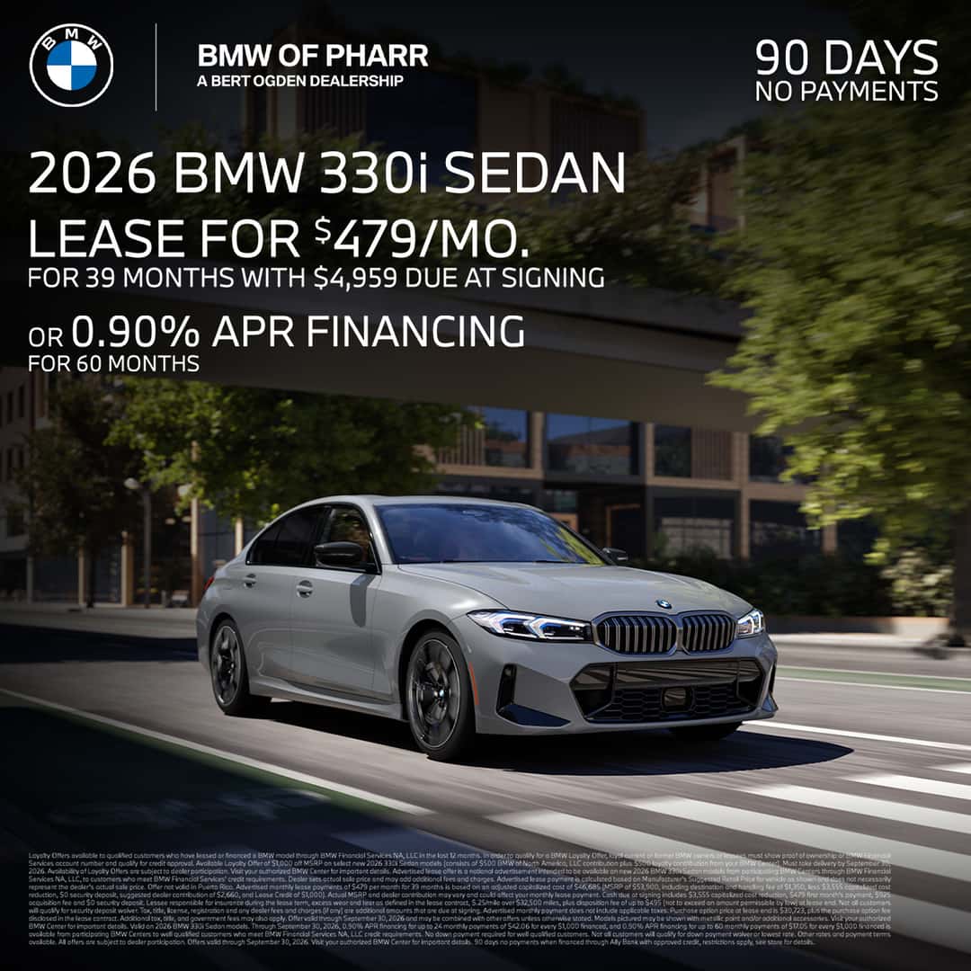 New BMW Specials in South Texas | New BMW Near Mission, TX