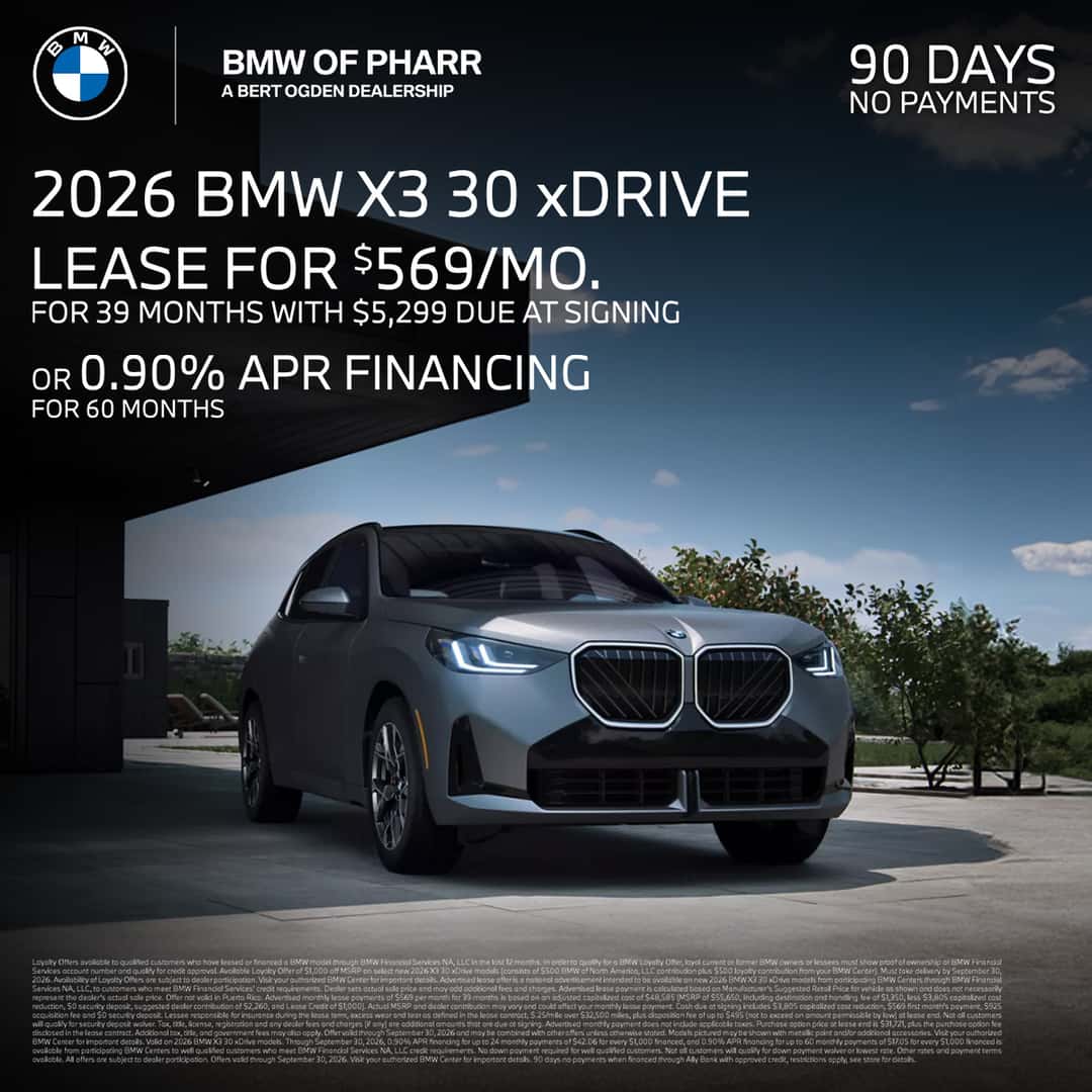 New BMW Specials in South Texas | New BMW Near Mission, TX