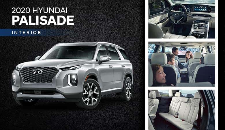 2020 Hyundai Palisade Interior Bert Ogden Hyundai Harlingen Tx