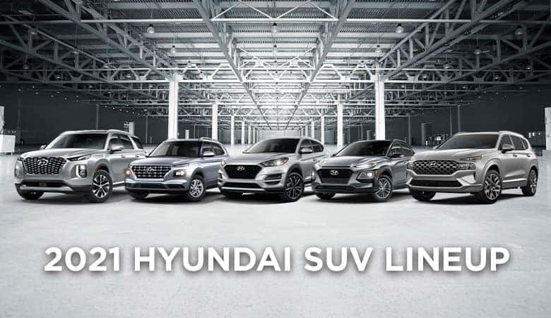 2021 Hyundai SUV Lineup Bert Ogden Hyundai Harlingen TX