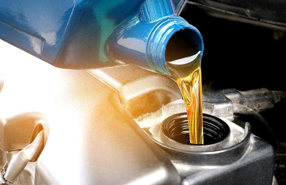 Oil Change at Service Center