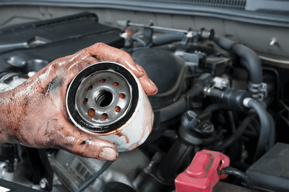 Engine Oil Filter at Service Center