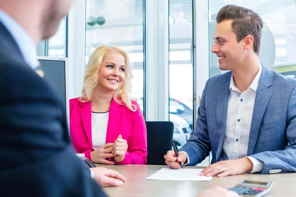 Financing at dealership