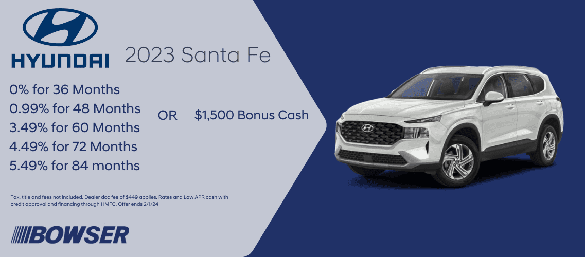Bowser New Specials | Bowser Hyundai of Chippewa