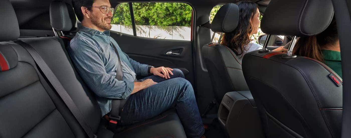 Passenger in a 2025 Chevy Trax RS