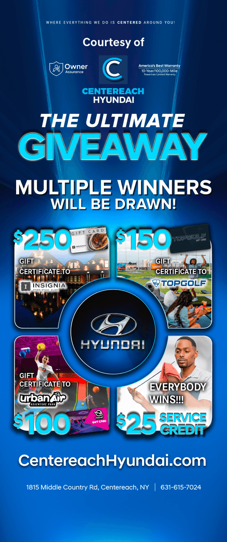 Ultimate Giveaway | Centereach Hyundai