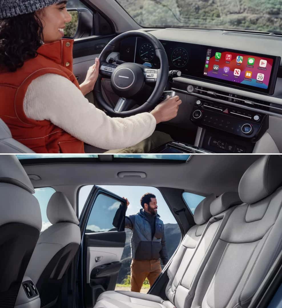 Hyundai Tucson vs. Toyota RAV4 Interior and Technology
