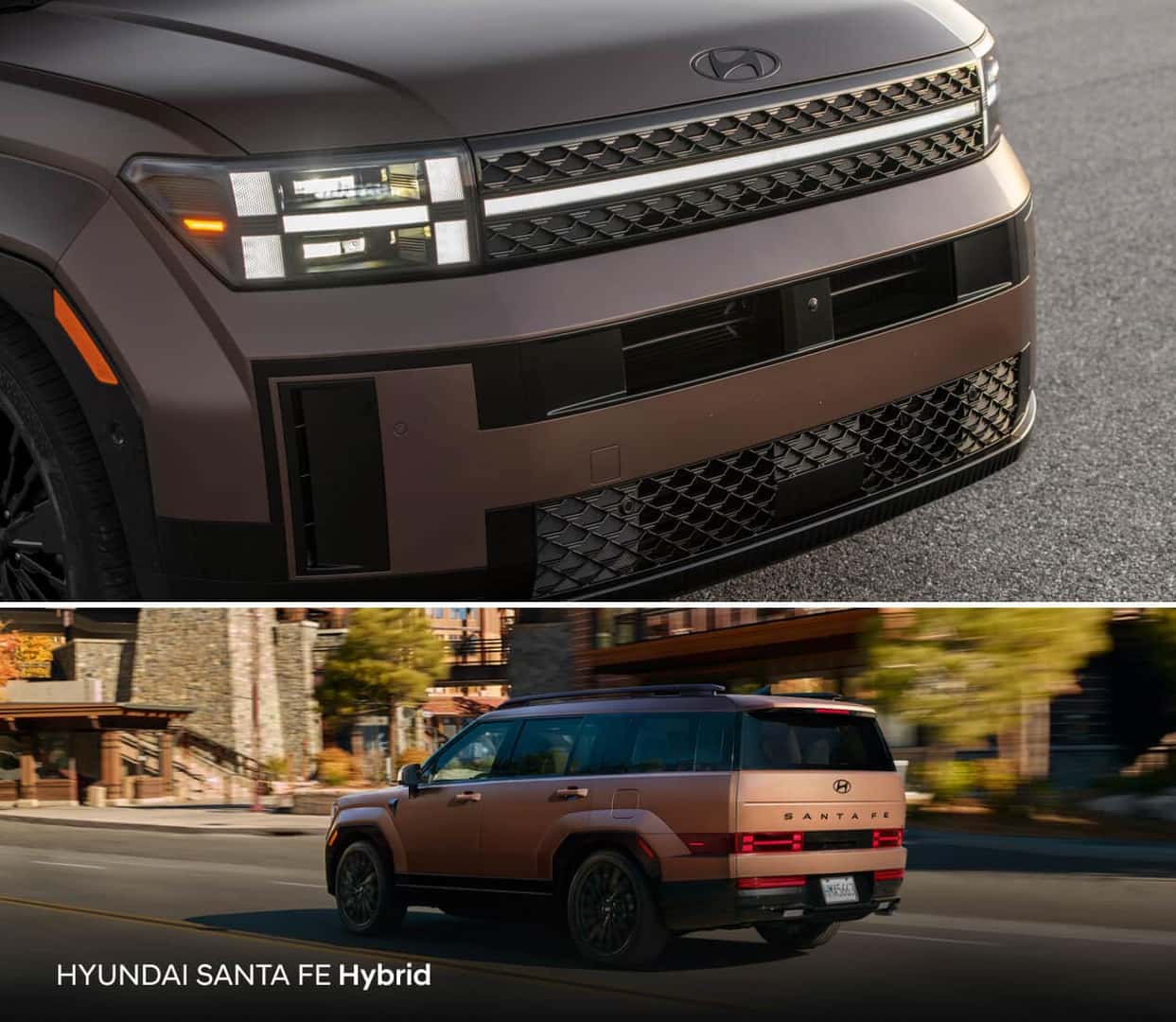 Toyota Highlander Hybrid vs. Santa Fe Hybrid Trims & Features