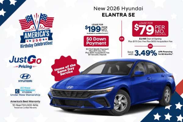 New 2026 Hyundai ELANTRA SE