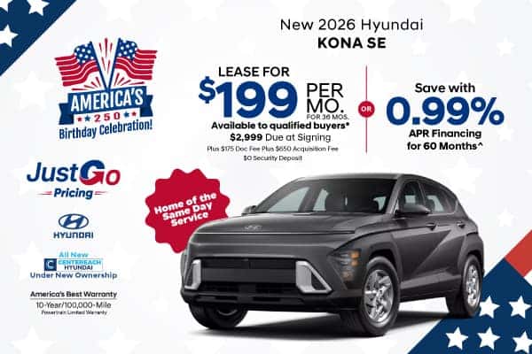 New 2026 Hyundai KONA SE