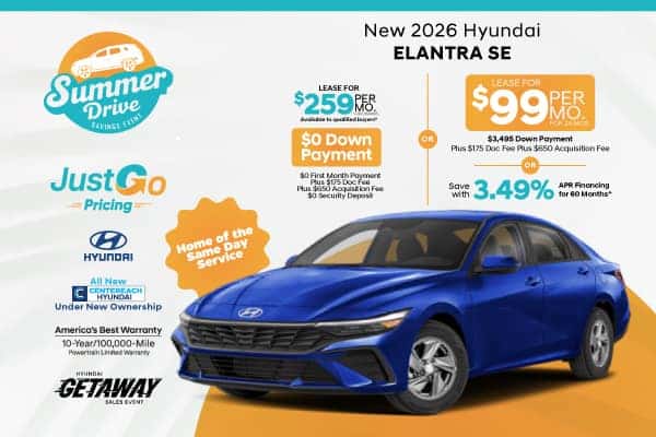 New 2026 Hyundai ELANTRA SE