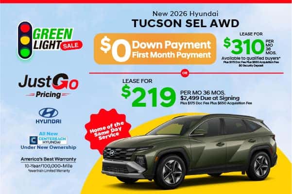 New 2026 Hyundai TUCSON SEL