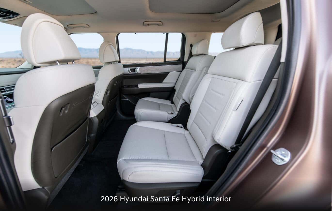 Features in Hyundai Hybrids: Safety, Space & Versatility