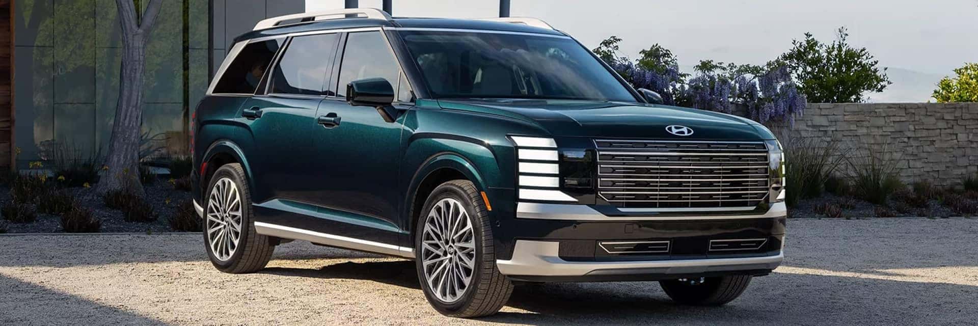 2026 hyundai palisade parked in front of home