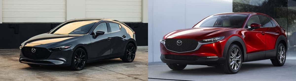 Used Mazda3 and Mazda CX-30